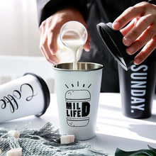 Load image into Gallery viewer, e-grin 🌱 Reusable Stainless Steel Cup & Straw - e-grin