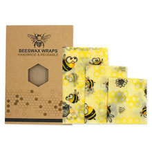Load image into Gallery viewer, e-grin 🌱 Beeswax Food Wraps - Set of 3 - e-grin