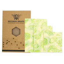 Load image into Gallery viewer, e-grin 🌱 Beeswax Food Wraps - Set of 3 - e-grin