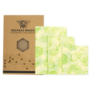 e-grin 🌱 Beeswax Food Wraps - Set of 3 - e-grin