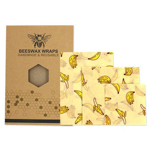 e-grin 🌱 Beeswax Food Wraps - Set of 3 - e-grin