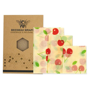 e-grin 🌱 Beeswax Food Wraps - Set of 3 - e-grin