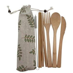 e-grin 🌱 Eco Bamboo Cutlery Set - e-grin